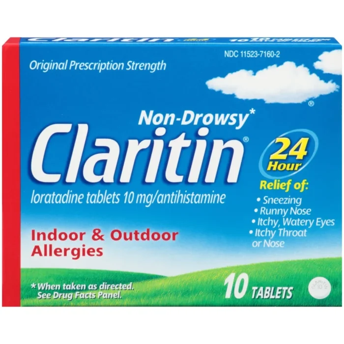 Clarityn (Loratadine) Allergy Relief 10mg Tabs x10